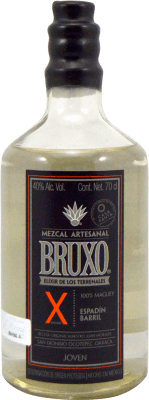 34,95 € 免费送货 | 梅斯卡尔酒 Agave Capital Bruxo X Espadín Barril 墨西哥 瓶子 70 cl