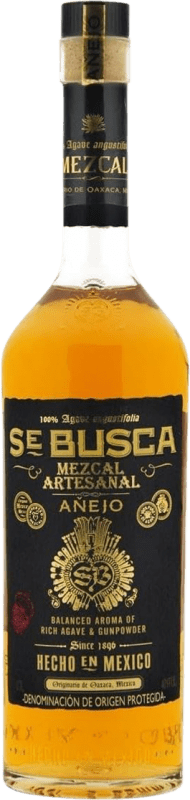 75,95 € Envío gratis | Mezcal Se Busca Artesanal Añejo Angustifolia México Botella 70 cl