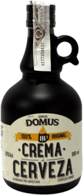 8,95 € Envío gratis | Crema de Licor Domus Crema de Cerveza España Botella Medium 50 cl