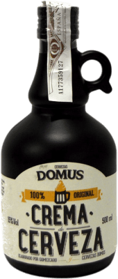 12,95 € Envío gratis | Crema de Licor Domus Cerveza España Botella Medium 50 cl