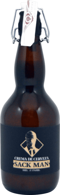 10,95 € Kostenloser Versand | Cremelikör Sack Man Cerveza Spanien Medium Flasche 50 cl