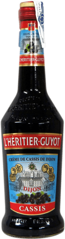 7,95 € Envío gratis | Crema de Licor L'Heririer-Guyot Cassis Francia Botella 70 cl