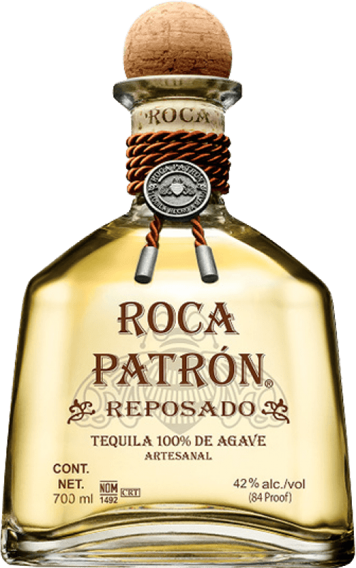 48,95 € 免费送货 | 龙舌兰 Patrón Roca Reposado 墨西哥 瓶子 70 cl