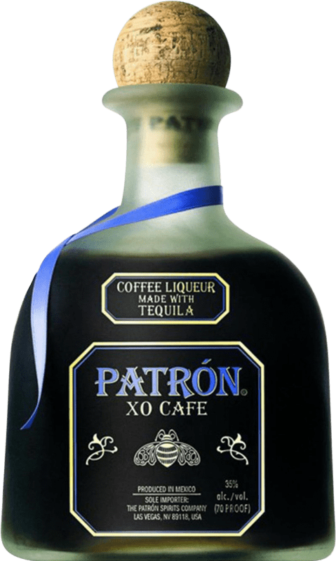 91,95 € 免费送货 | 利口酒 Patrón XO Extra Old — 特陈 墨西哥 特殊瓶 1,75 L Café — 咖啡, Tequila — 龙舌兰酒