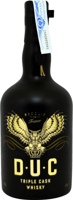 46,95 € Бесплатная доставка | Виски смешанные Michel Couvreur D.U.C. Triple Cask Франция бутылка 70 cl