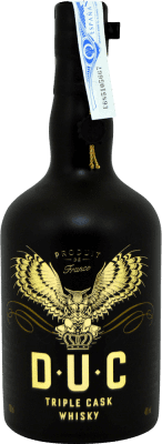 29,95 € Envío gratis | Whisky Blended Michel Couvreur D.U.C. Triple Cask Francia Botella 70 cl
