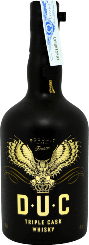 29,95 € Envio grátis | Whisky Blended Michel Couvreur D.U.C. Triple Cask França Garrafa 70 cl