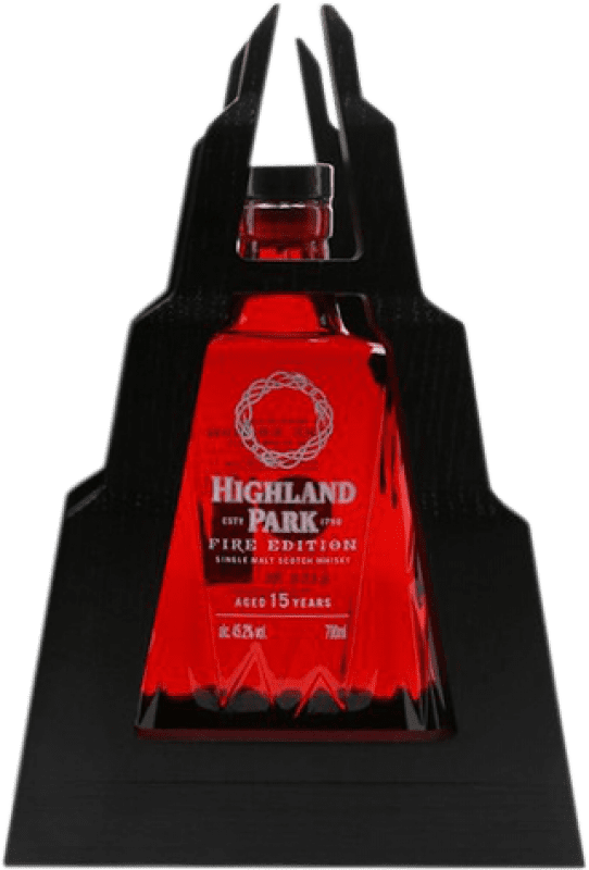381,95 € Бесплатная доставка | Виски из одного солода Highland Park Fire Объединенное Королевство бутылка 70 cl