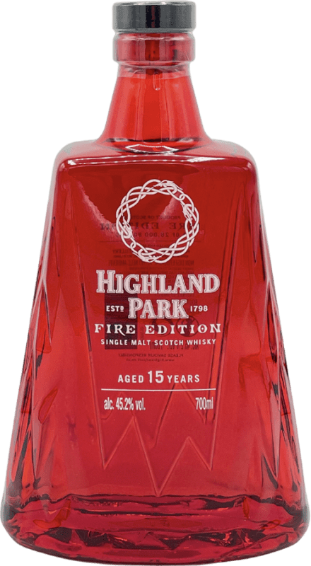 418,95 € 送料無料 | ウイスキーシングルモルト Highland Park Fire イギリス ボトル 70 cl