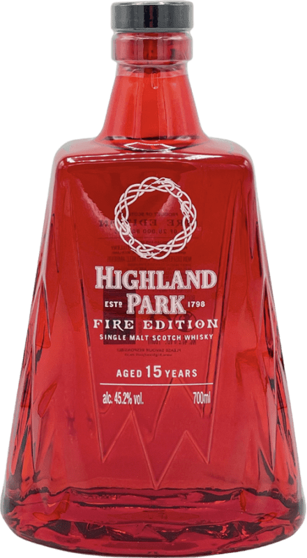 221,95 € Бесплатная доставка | Виски из одного солода Highland Park Fire Объединенное Королевство бутылка 70 cl