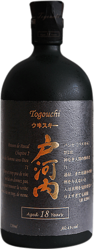 133,95 € Envoi gratuit | Blended Whisky Togouchi Japon 18 Ans Bouteille 70 cl