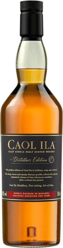 98,95 € Envío gratis | Whisky Single Malt Caol Ila Distillers Edition Reino Unido Botella 70 cl