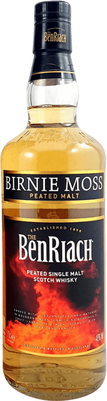 62,95 € Envoi gratuit | Single Malt Whisky The Benriach Birnie Moss Peated Royaume-Uni Bouteille 70 cl