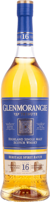 116,95 € Kostenloser Versand | Single Malt Whisky Glenmorangie The Tribute Großbritannien 16 Jahre 1 L