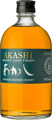 46,95 € 免费送货 | 威士忌混合 Eigashima Akashi Sherry Cask Finish 日本 瓶子 Medium 50 cl