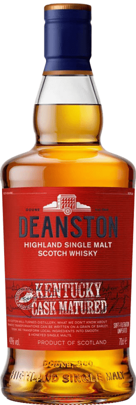 41,95 € Бесплатная доставка | Виски из одного солода Deanston Kentucky Cask Matured Объединенное Королевство бутылка 70 cl