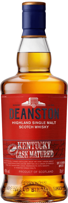 41,95 € Free Shipping | Whisky Single Malt Deanston Kentucky Cask Matured United Kingdom Bottle 70 cl