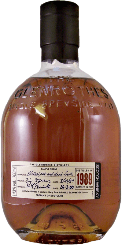 385,95 € 免费送货 | 威士忌单一麦芽威士忌 Glenrothes Vintage 英国 瓶子 70 cl