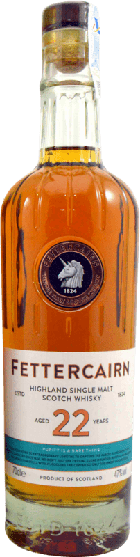 298,95 € Envío gratis | Whisky Single Malt Fettercairn Reino Unido 22 Años Botella 70 cl