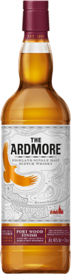 66,95 € Free Shipping | Whisky Single Malt Ardmore Port Wood Finish United Kingdom 12 Years Bottle 70 cl