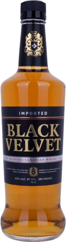 54,95 € 免费送货 | 调和威士忌 Black Velvet 加拿大 1 L