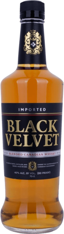 29,95 € Envoi gratuit | Blended Whisky Black Velvet Canadian Canada Bouteille 1 L