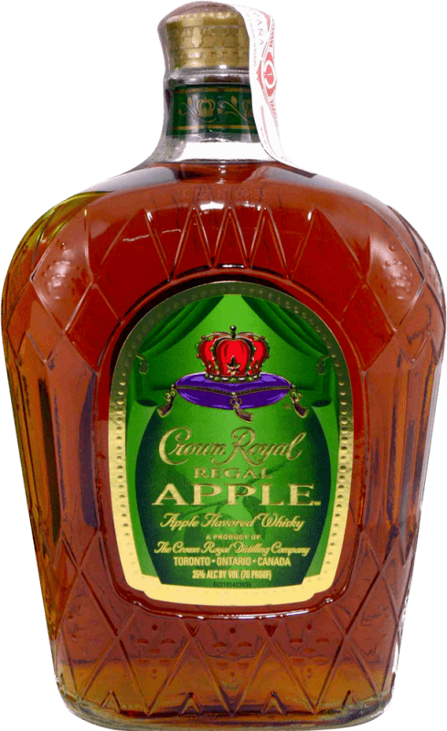 51,95 € 免费送货 | 调和威士忌 Crown Royal Canadian Regal 加拿大 1 L Apple — 苹果