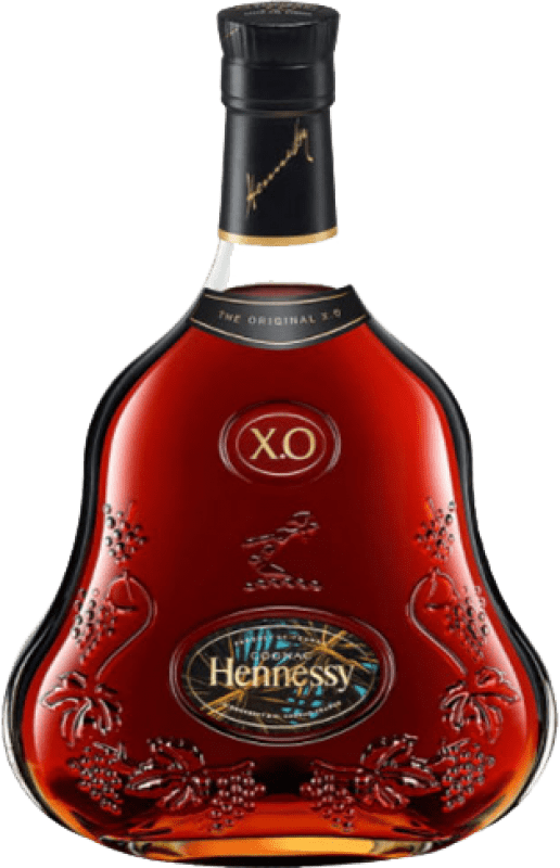 273,95 € Kostenloser Versand | Cognac Hennessy X.O. Limited Edition Julien Colombier A.O.C. Cognac Frankreich Flasche 70 cl