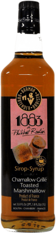 11,95 € Бесплатная доставка | Сироп коктейля Routin 1883 Франция 70 cl Marshmallow — Зефир, Tostado — Поджаренный Без алкоголя