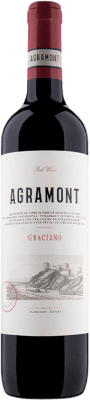 12,95 € 免费送货 | 红酒 Agronavarra Agramont D.O. Navarra 纳瓦拉 西班牙 Graciano 瓶子 75 cl