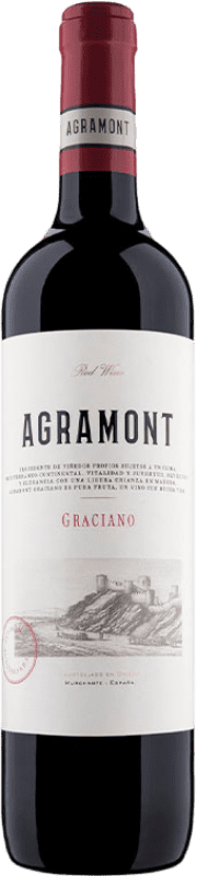 13,95 € Free Shipping | Red Wine Agronavarra Agramont D.O. Navarra Navarre Spain Graciano 75 cl