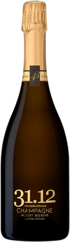 46,95 € Free Shipping | White sparkling Albert Beerens 31.12 Cuvée Signature A.O.C. Champagne Champagne France Pinot Black, Chardonnay, Pinot Meunier Bottle 75 cl