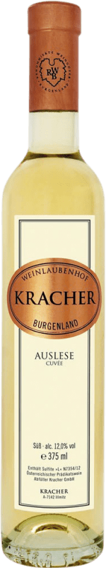 16,95 € Envio grátis | Vinho Doce Kracher Cuvée, Auslese — VS Vindima Selecionada Áustria Chardonnay, Welschriesling Meia Garrafa 37 cl