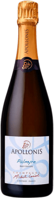 51,95 € Envoi gratuit | Blanc mousseux Michel Loriot Apollonis Palmyre Brut Nature A.O.C. Champagne Champagne France Chardonnay, Pinot Meunier Bouteille 75 cl