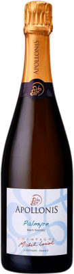 39,95 € Kostenloser Versand | Weißer Sekt Michel Loriot Apollonis Palmyre Brut Nature A.O.C. Champagne Champagner Frankreich Chardonnay, Pinot Meunier — Schwarzriesling 75 cl