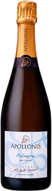 39,95 € Envoi gratuit | Vin Mousseux Blanc Michel Loriot Apollonis Palmyre Brut Nature A.O.C. Champagne Champagne France Chardonnay, Pinot Meunier 75 cl