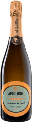 73,95 € 送料無料 | 白スパークリングワイン Michel Loriot Apollonis Les Sources du Flagot Blanc de Blancs エキストラブラット A.O.C. Champagne シャンパン フランス Chardonnay ボトル 75 cl
