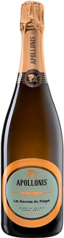 73,95 € Envío gratis | Espumoso blanco Michel Loriot Apollonis Les Sources du Flagot Blanc de Blancs Extra Brut A.O.C. Champagne Champagne Francia Chardonnay Botella 75 cl