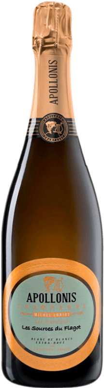 76,95 € Envoi gratuit | Vin Mousseux Blanc Michel Loriot Apollonis Les Sources du Flagot Extra Brut Blanc de Blancs A.O.C. Champagne Champagne France Chardonnay Bouteille 75 cl