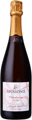 47,95 € Envio grátis | Espumante rosé Michel Loriot Apollonis Theodorine Rosé Brut A.O.C. Champagne Champagne França Pinot Preto, Chardonnay, Pinot Meunier Garrafa 75 cl