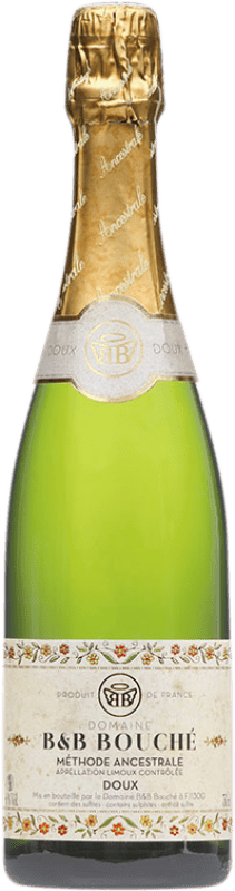 15,95 € 送料無料 | 白のスパークリングワイン B&B Bouché Méthode Ancestrale Sweet — 甘口 A.O.C. Blanquette de Limoux Occitania フランス Mauzac — モーザック ボトル 75 cl