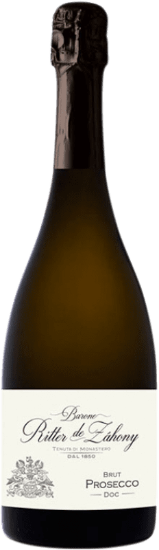 14,95 € Бесплатная доставка | Белое игристое Ritter de Záhony брют D.O.C. Prosecco Италия Glera бутылка 75 cl