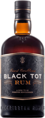 51,95 € 送料無料 | ラム Black Tot Rum Finest Caribbean Rum イギリス ボトル 70 cl