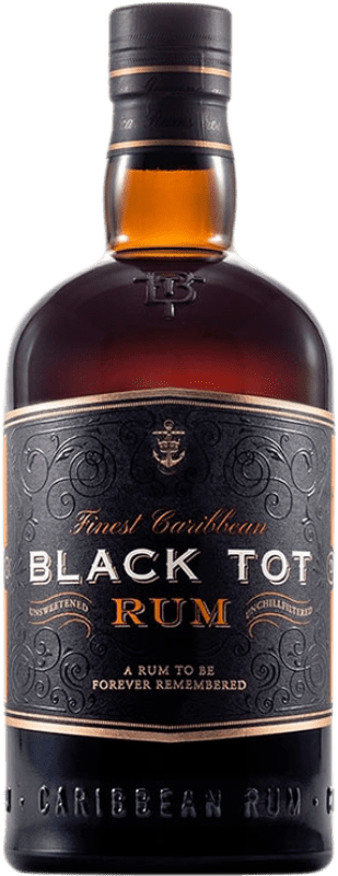 51,95 € Spedizione Gratuita | Rum Black Tot Rum Finest Caribbean Rum Regno Unito Bottiglia 70 cl