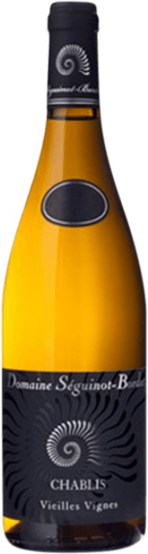 23,95 € Envio grátis | Vinho branco Séguinot Bordet Vieilles Vignes A.O.C. Chablis Borgonha França Chardonnay Garrafa 75 cl