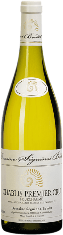 27,95 € Envío gratis | Vino blanco Séguinot Bordet Fourchaume A.O.C. Chablis Borgoña Francia Chardonnay Botella 75 cl