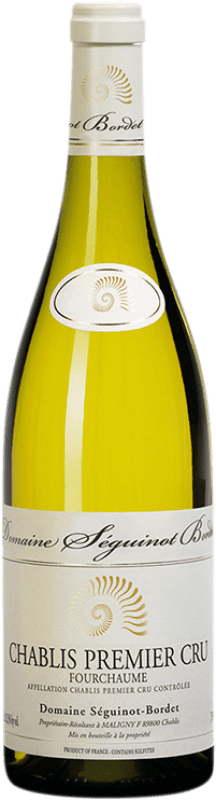 28,95 € Kostenloser Versand | Weißwein Séguinot Bordet Fourchaume A.O.C. Chablis Burgund Frankreich Chardonnay Flasche 75 cl