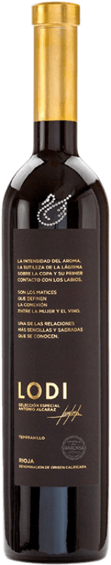 77,95 € Free Shipping | Red wine Antonio Alcaraz Lodi Swarovski D.O.Ca. Rioja The Rioja Spain Tempranillo Bottle 75 cl