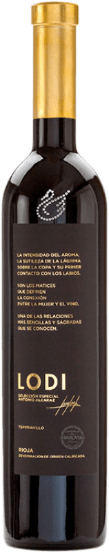77,95 € Envio grátis | Vinho tinto Antonio Alcaraz Lodi Swarovski D.O.Ca. Rioja La Rioja Espanha Tempranillo Garrafa 75 cl