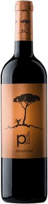 8,95 € Envío gratis | Vino Tinto Bleda Pino Doncel Vintage D.O. Jumilla Región de Murcia España Merlot, Syrah, Monastrell 75 cl